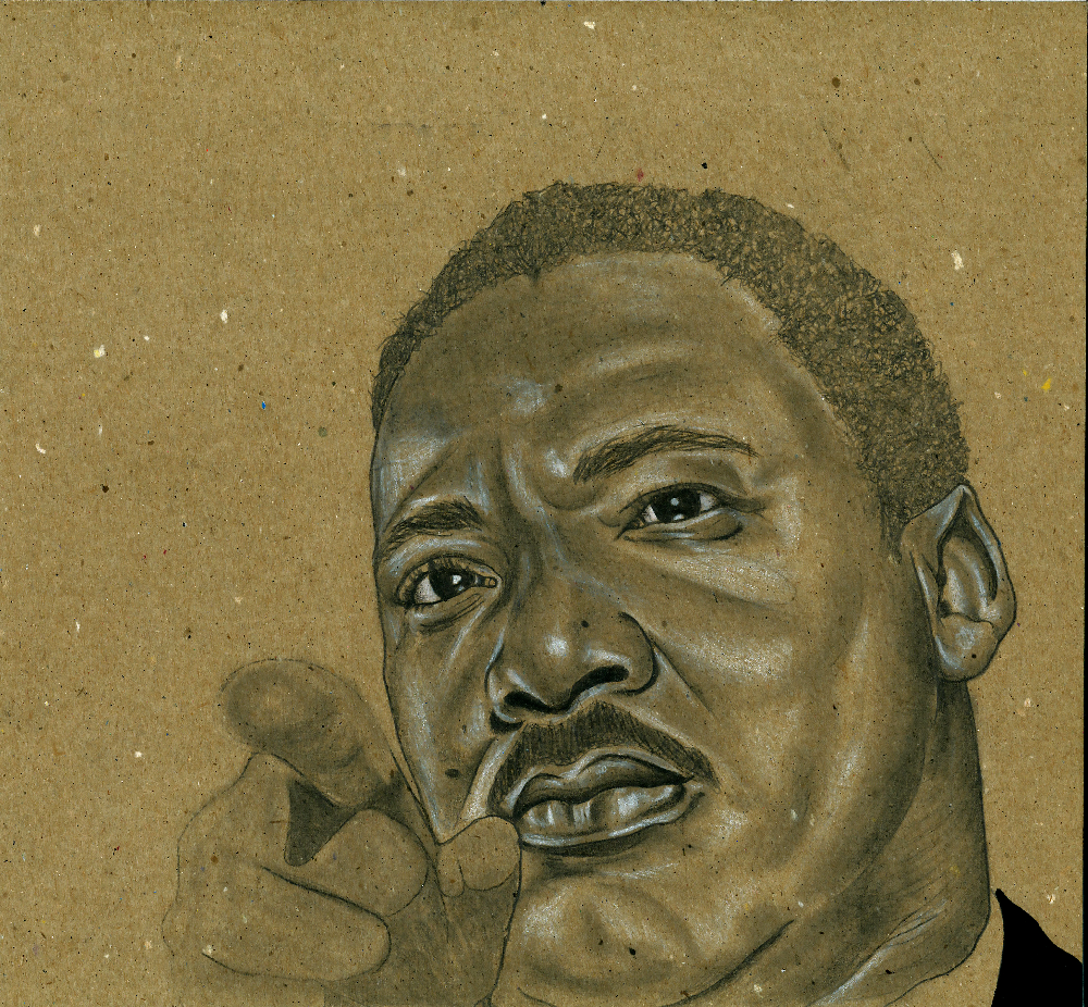 Visions of Martin Luther staring at me (2018)